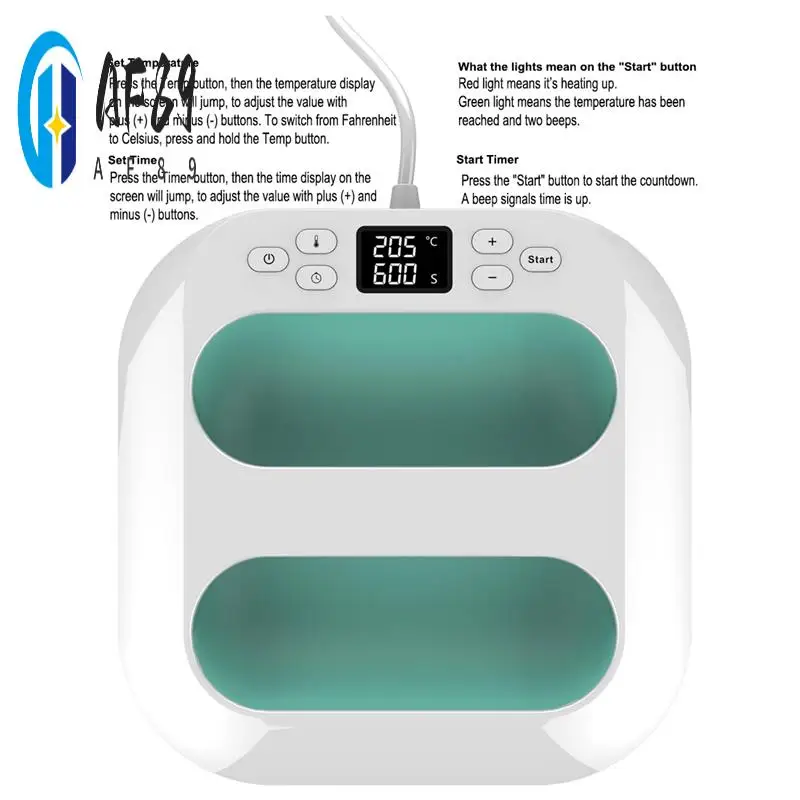 

AF89-Square Heat Press Machine T-Shirts Printing DIY Iron On HTV Vinyl Sublimation Paper For Clothes Bags Hat