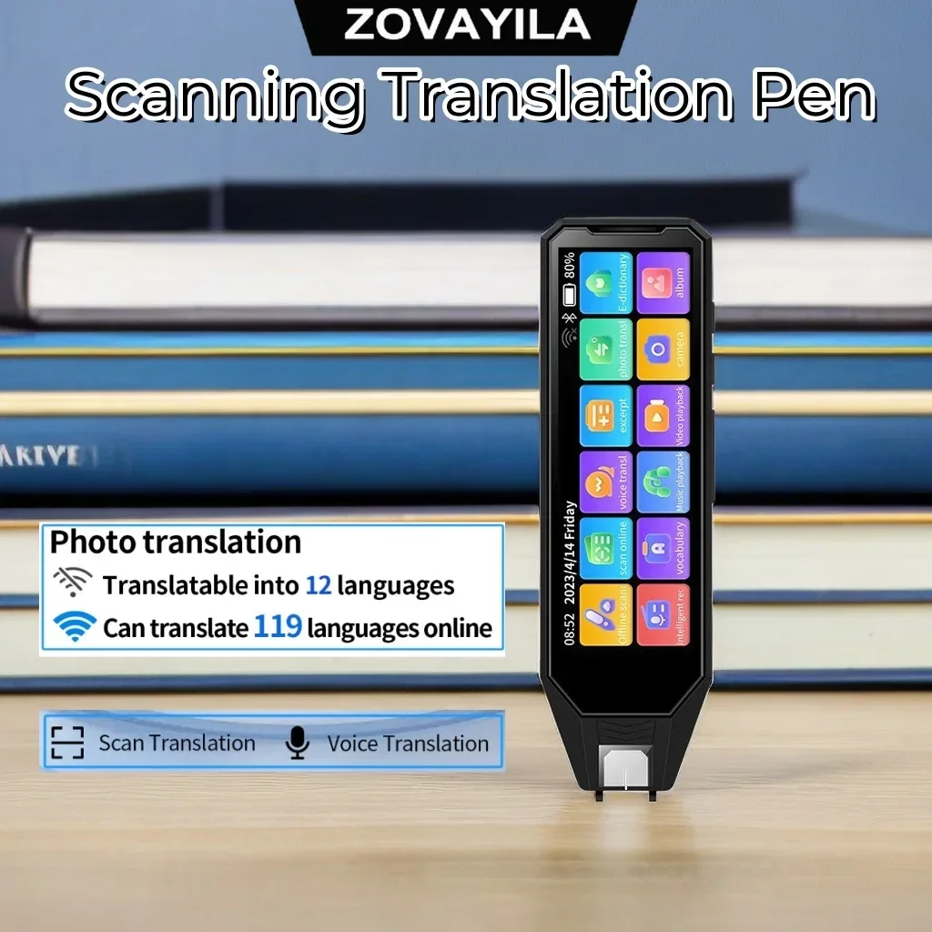 Offline speech translation device Scan Pen Upgrade Dictionary Pen Dyslexia translation device for language learners