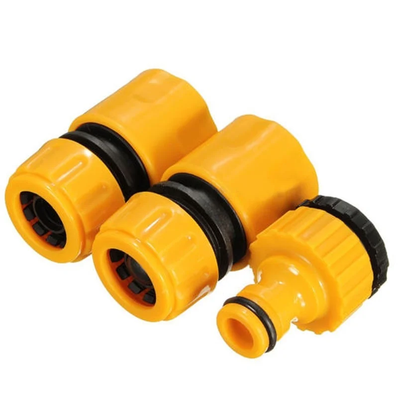 Quick Tap Water Connector Adapter Fast Coupling Adaptor Drip Tape 3/4