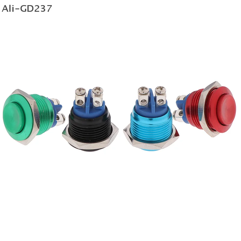 GD237-1Pc Momentary Push Button Switch 16mm Wasserdichter Mount Button Switch