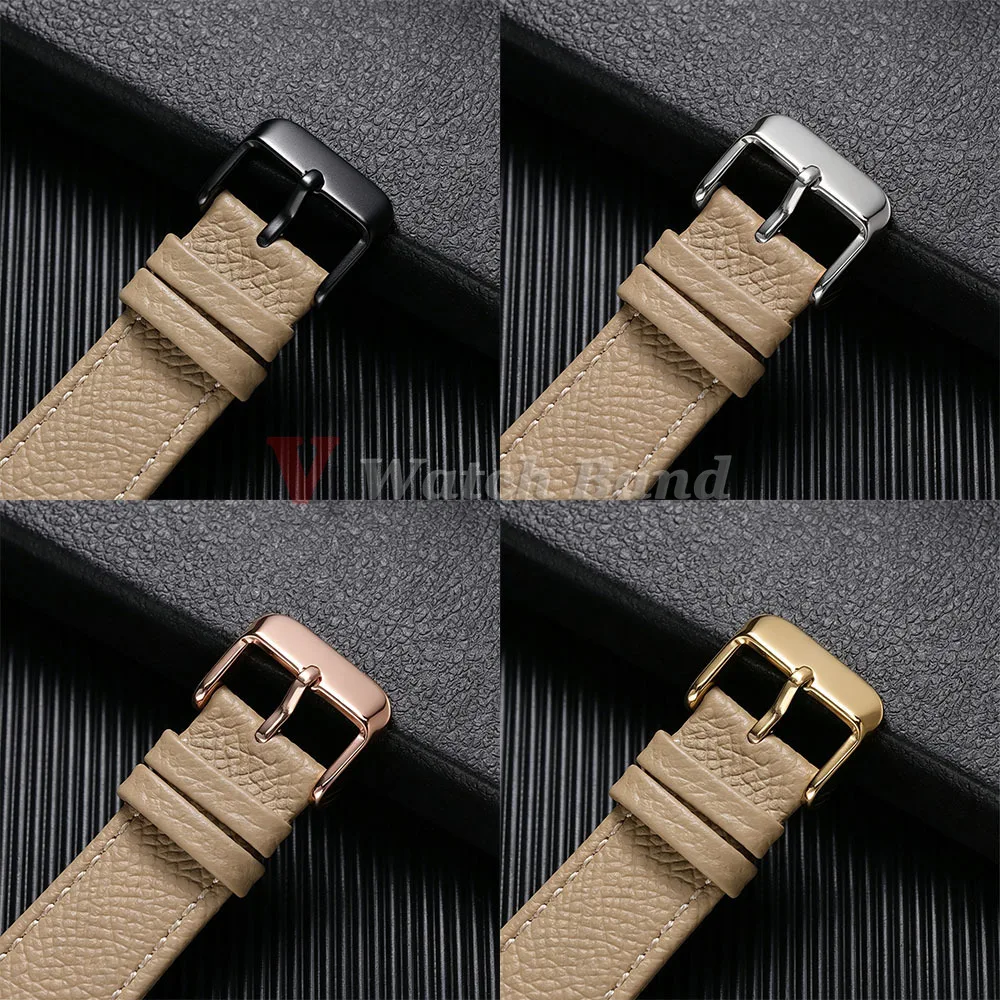 16mm 18mm 19mm 20mm 21mm 22mm Vintage Kalbsleder Uhrenarmband Schnellverschluss-Armbänder für Herren und Damen Universelle Ersatz-Armbänder – Detail 10