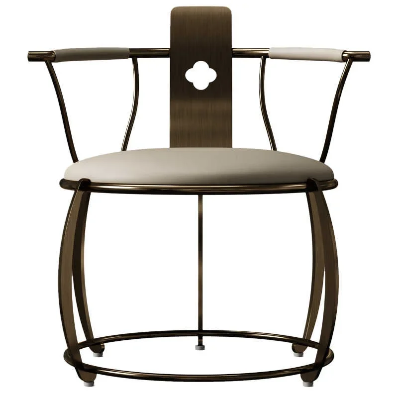 

Home Living Room Modern Simple Designer Full Leather Home Chair