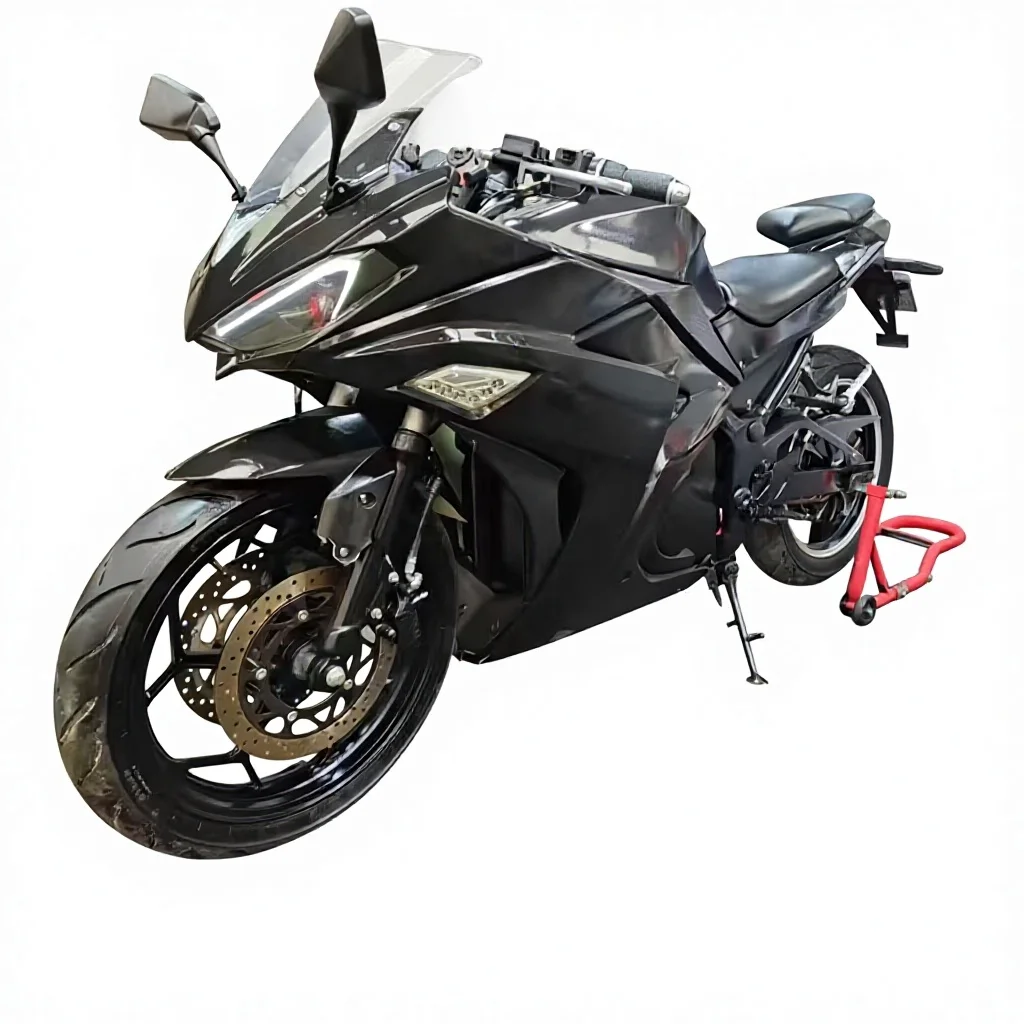 Adult high-speed electric motorcycle for racing, affordable, made of durable aluminum alloy