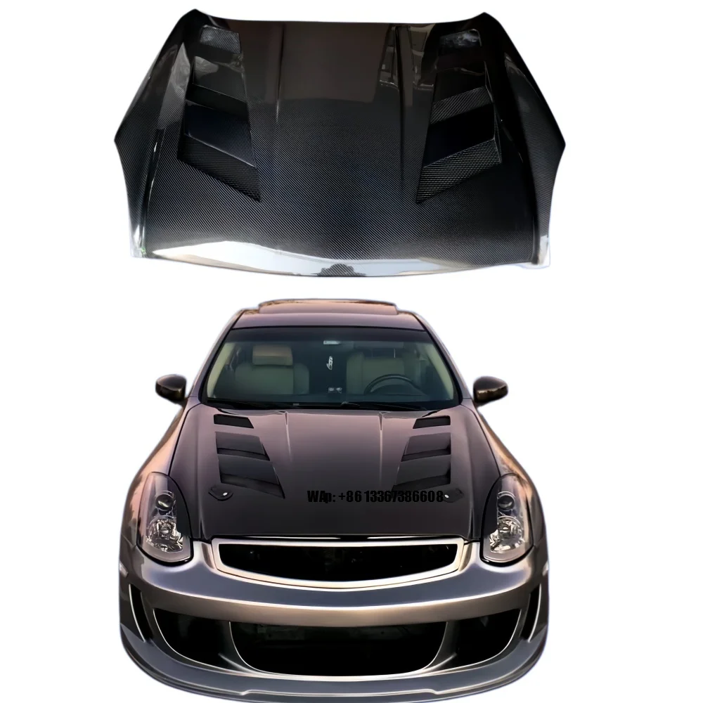 

High Quality Carbon Fiber Hood for Infiniti G37