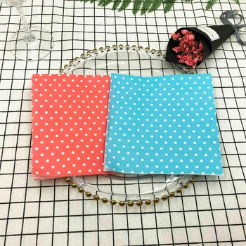 Ensemble de serviettes imprimées à pois personnalisés, napperons pliés, 2 plis, 33x33cm, 2 couleurs, toutes les fêtes, 10 pièces, 20 pièces, nouveau