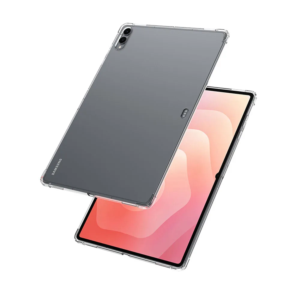 Transparent Shockproof TPU Case for Samsung Galaxy Tab S11/S9FE/S10Lite/S10FE Four Corner Airbag Anti-Fall Protective Cover Case
