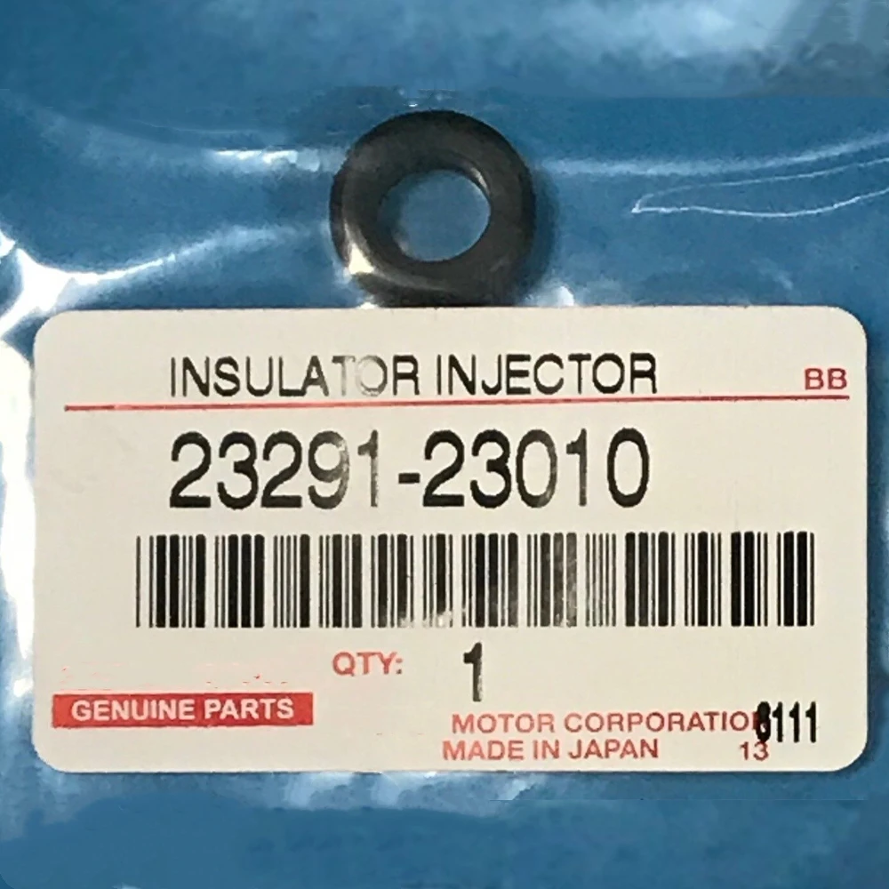 10 Pieces TOYOTAA LEXUSS (2003-2021) INSULATOR FUEL INJECTOR VIBRATION OEM 23291-23010