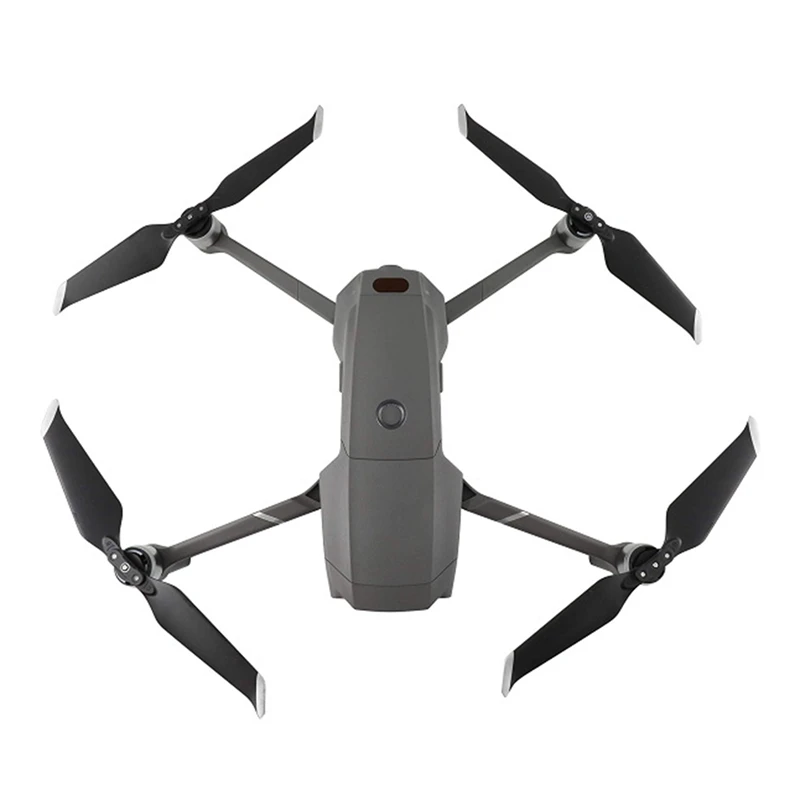 Hélices de liberación rápida de bajo ruido para DJI Mavic Pro o Mavic Pro Platinum, rayas plateadas 8331, 2 pares