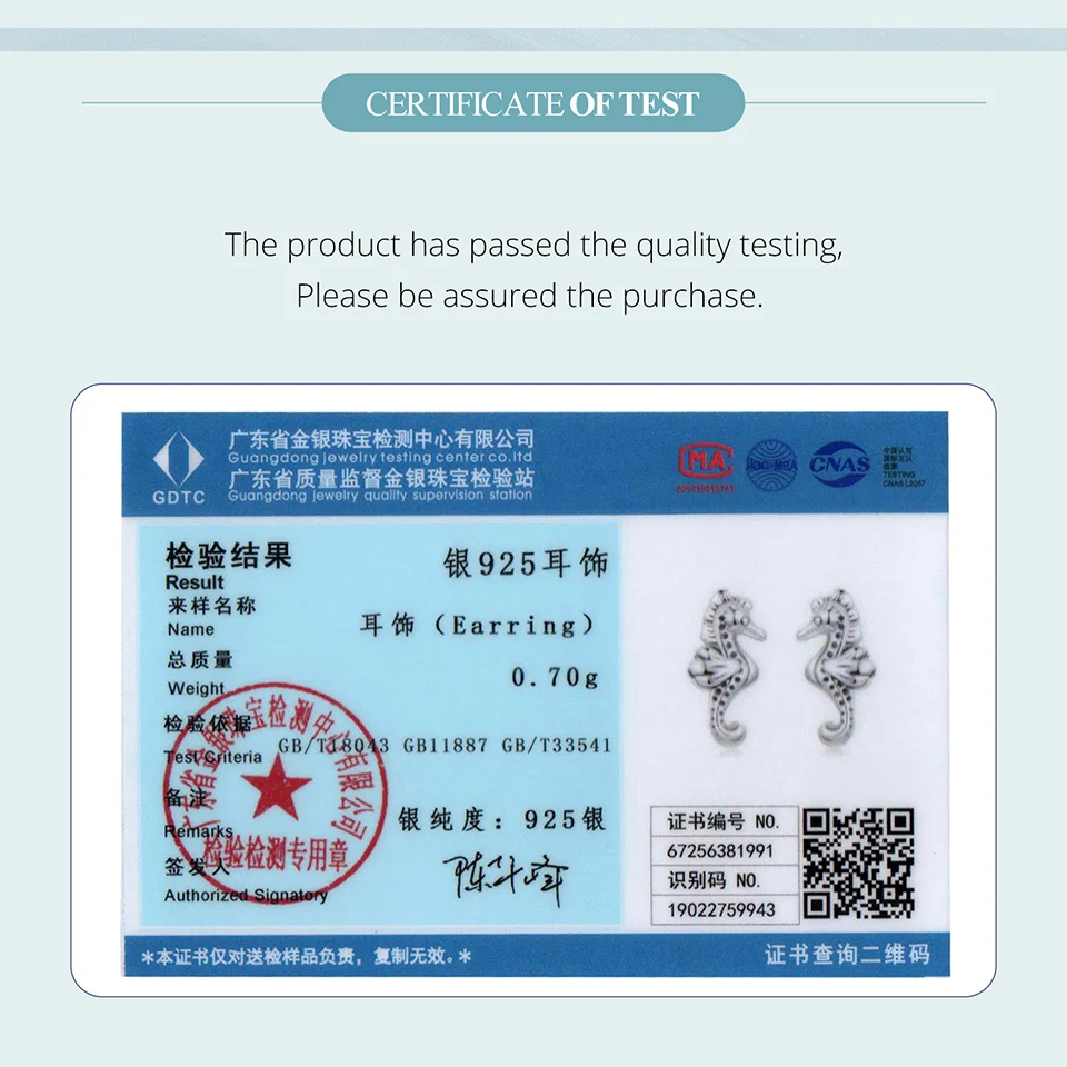 BAMOER Niedliche Seepferdchen-Ohrringe aus 925er-Sterlingsilber, kleine Tier-Huggie-Ohrstecker, Schmuck, Geschenke für Frauen, Teenager, Mädchen, SCE1871