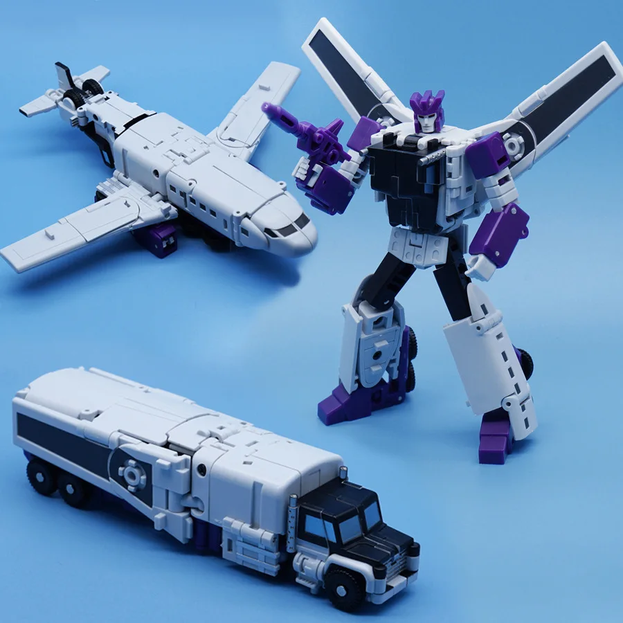 MFT Transformatie MS27 MS-27 Giftige Mist Triple Changers Steel Battle Mini Warrior 14 cm Action Figure Robot Speelgoed