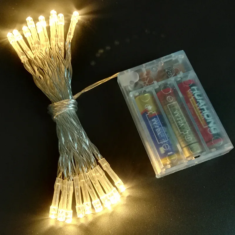 3M 6M Fairy Lights Christmas Decoration 2025 Battery Operated String Lights Holiday Xmas Room Decoration Gift For Kids