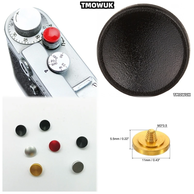 

For Leica M1 M2 M3 M4 M5 M6 M7 M8 M8.2 M9 Q2 Q3 C-LUX M10 Upgraded Shutter Release, Solid Metal Build For Reliability