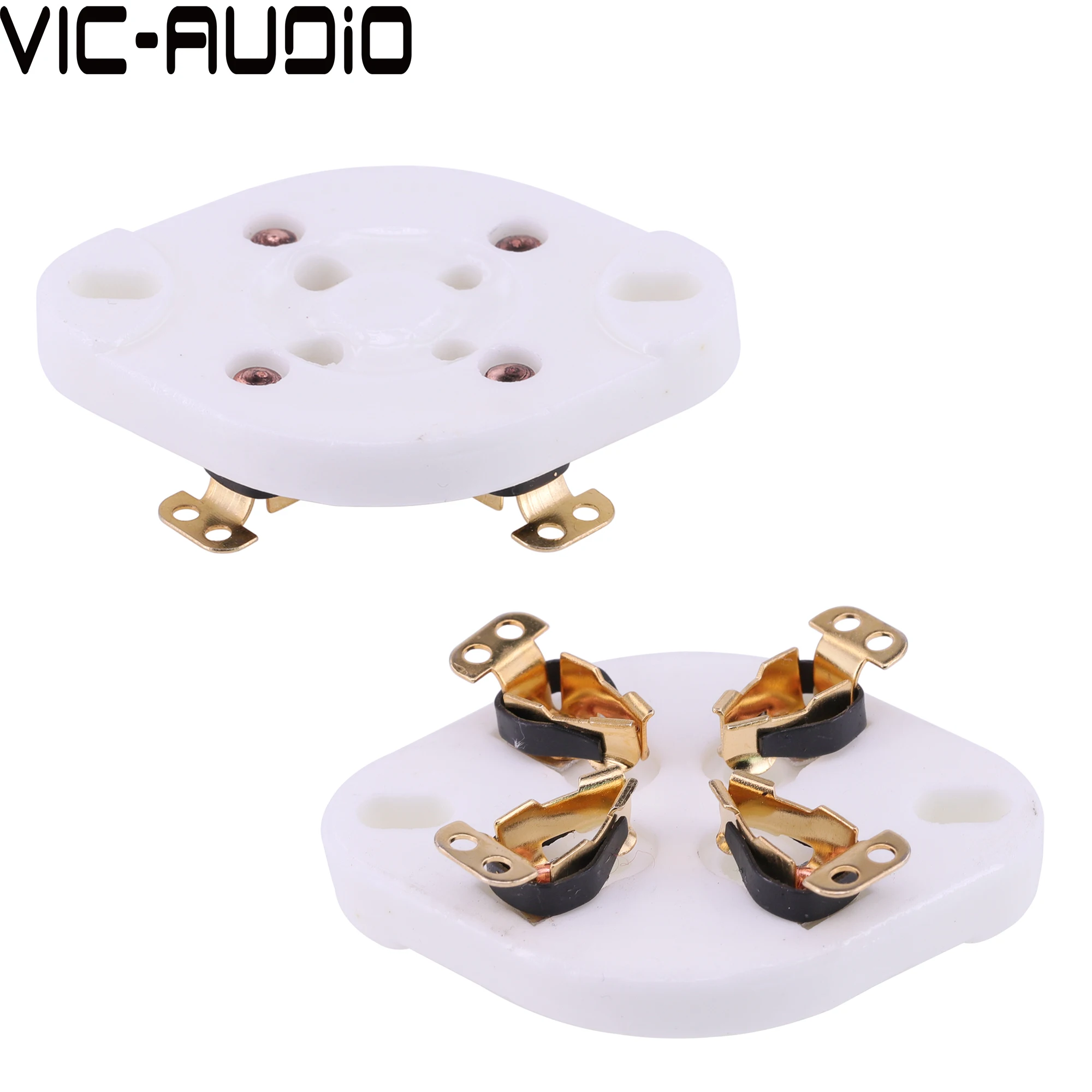 Prise de Tube à 4 broches GZC4-1 en céramique, Vintage, pour amplificateur Audio HIFI sous vide 2A3 FU-811 274A 572B FU811 300B, à monter soi-même