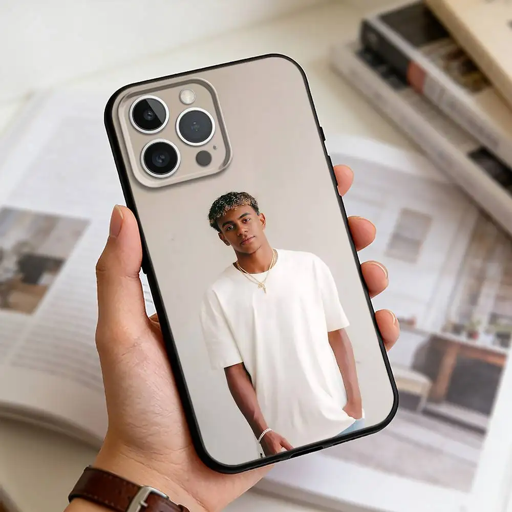 F-Football 19 L-Lamine Yamal Phone Case For iPhone 17,16,15,14,13,12,11  Plus,Pro Max,XS,Soft Silicone Black Cover - AliExpress 202192403