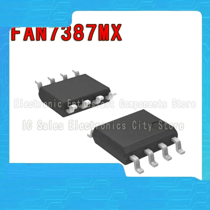 

10PCS/LOT FAN7387MX FAN7387 7387 SOP8