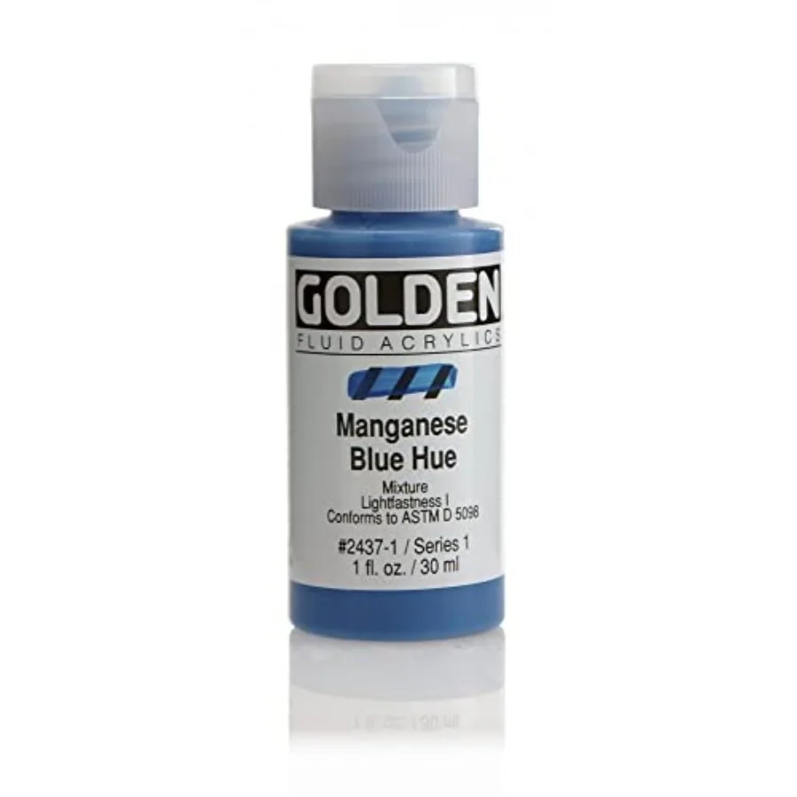 

Fluid Acrylic Paint 1 Ounce-Historical Manganese Blue Hue
