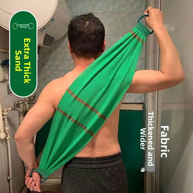 

Extra Thi Scrub Bath Towel Double Sided Powerful Stain Removal Long Ba Scrubbing Towel Self Sufficient Personal Care