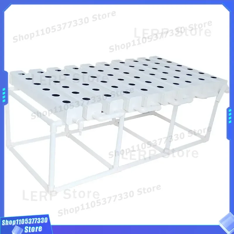 Vertical Hydroponic System for Microgreens NFT Channel Kit with Smart Irrigation Controller Indoor Vegetable Growing Farm