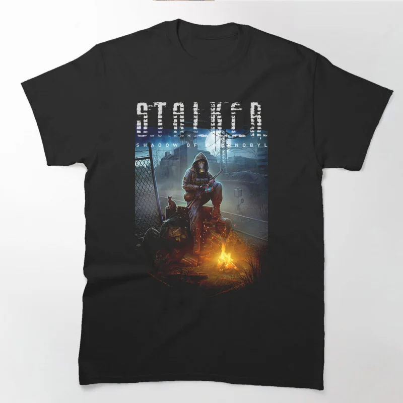 

S.T.A.L.K.E.R. 2 Shadow of chernobyl 0813 Danger exclusion zone gift t shirt Videogame Stalker Graphic Clothes All size Tops