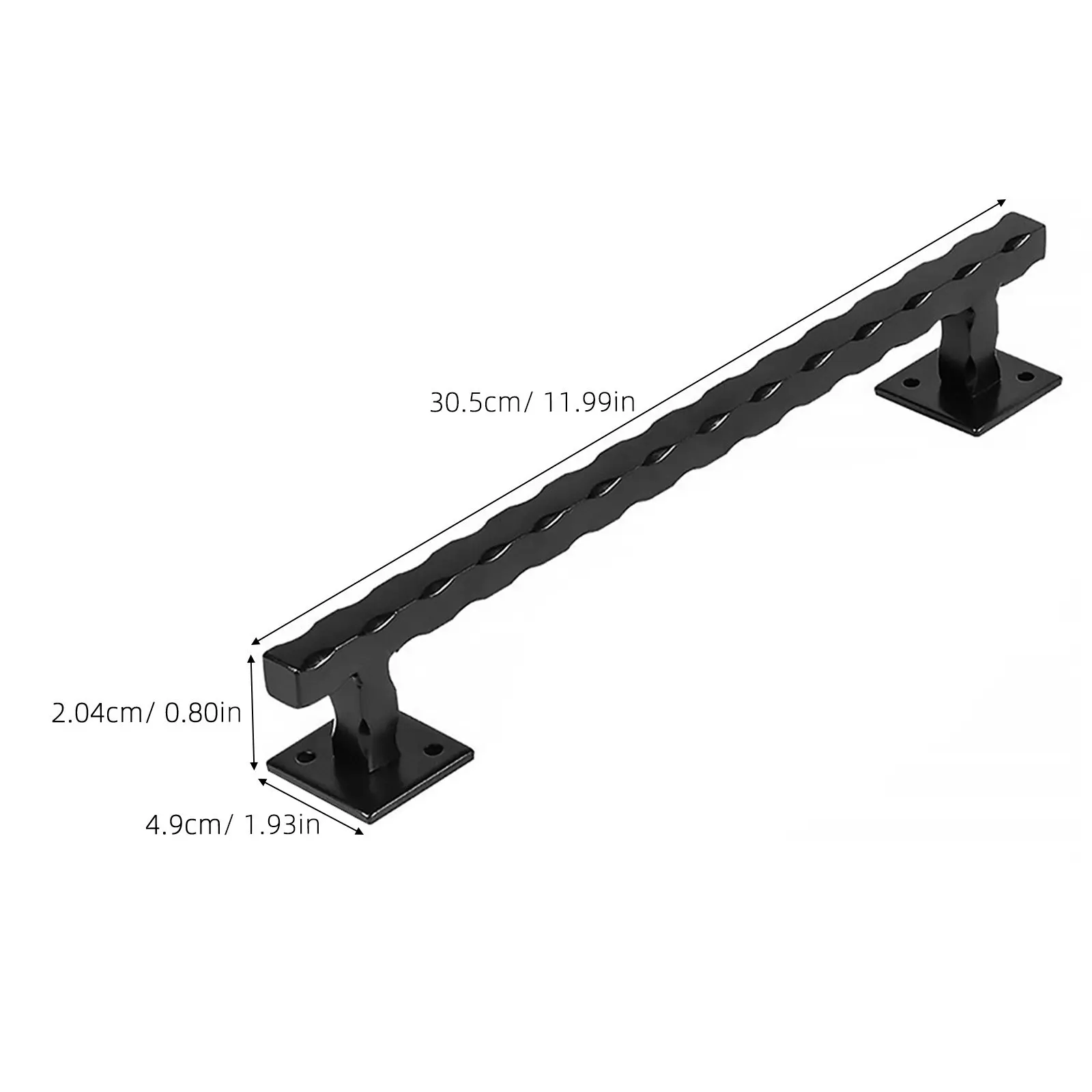 Sliding Door Handle Set Sturdy Carbon Steel Replaceable Furniture Pull Easy Install Durable Hardware