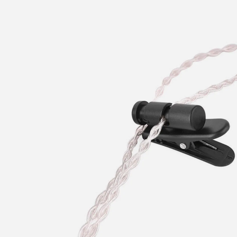 

2pcs Headphones Clips Durable ABS Cable Clamps for Earphone Holders Indoor Outdoor Use Long Time Wear Resistant Accessories Wire