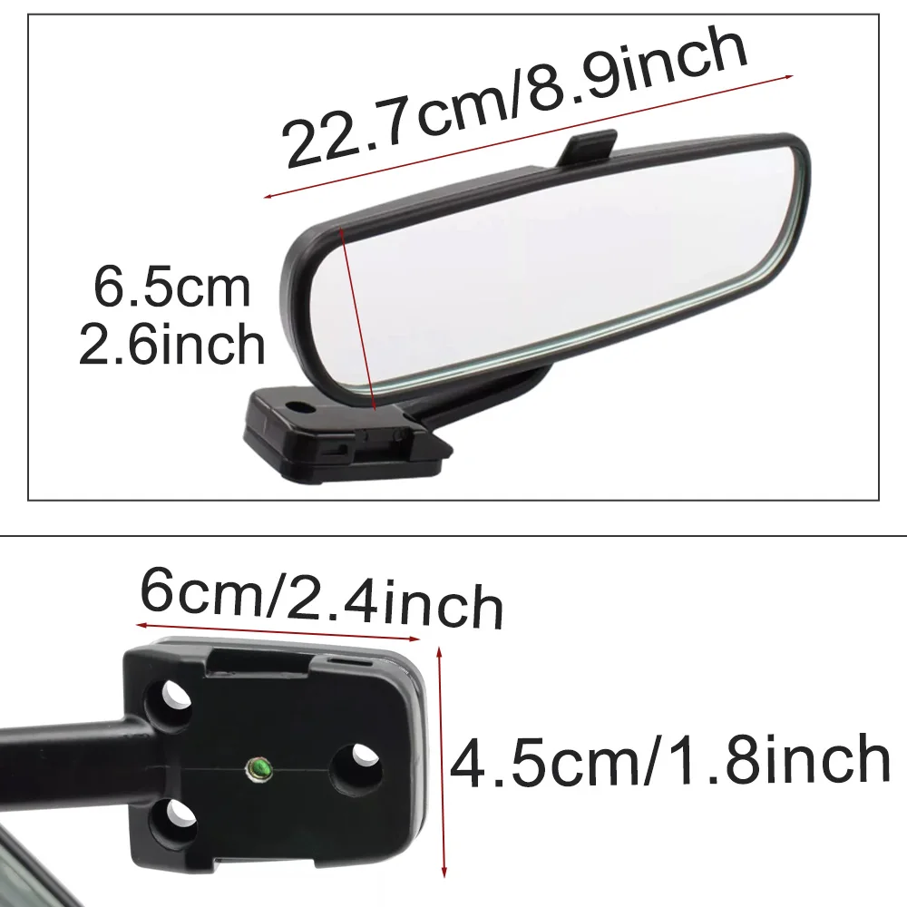 Fotografia 6: Para honda civic coupe 1996-2000 6430s01a01za espelho retrovisor interior