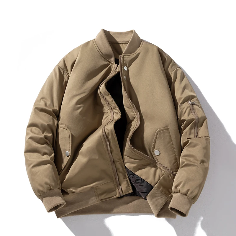 

Men's Casual Cotton Coat Autumn-Winter Warmth Spider Embroidered Jacket with Detachable Hood