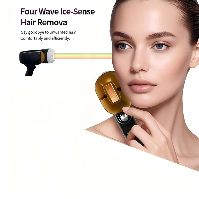 

Permanent Laser Epilator for Women & Men, IPL Hair Removal Device, Bikini Trimmer, Ladies Razor, Home Beauty Appliance