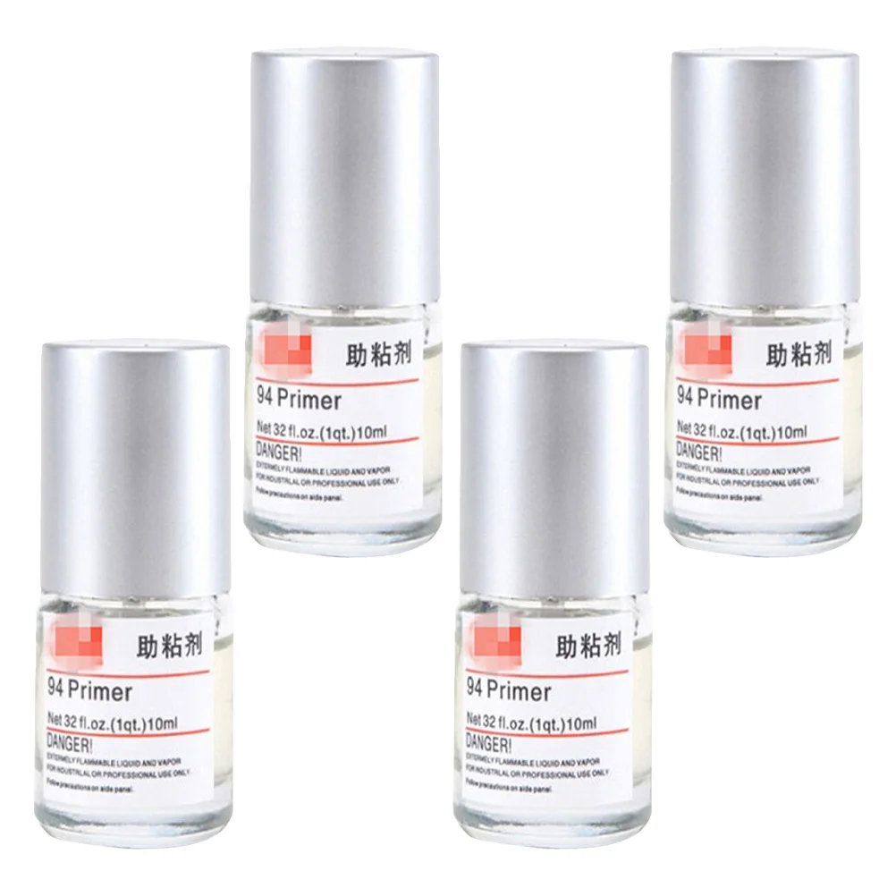 

4Pcs Adhesive Enhancer Brush Head Automotive Tape Adhesion Promoter for Plastic Surfaces Auto Trim Paint Protection