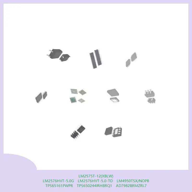 LM2575T-12(XBLW) LM2576HVT-5.0G LM2576HVT-5.0-TD LM4950TSX/NOPB TPS65161PWPR TPS650244IRHBRQ1 AD7982BRMZRL7