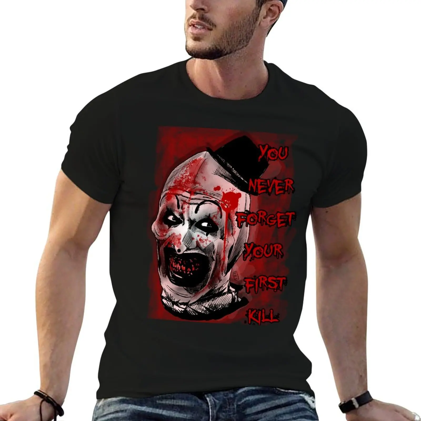 Terrifier T-Shirt Outdoor Work Short Sleeve Top