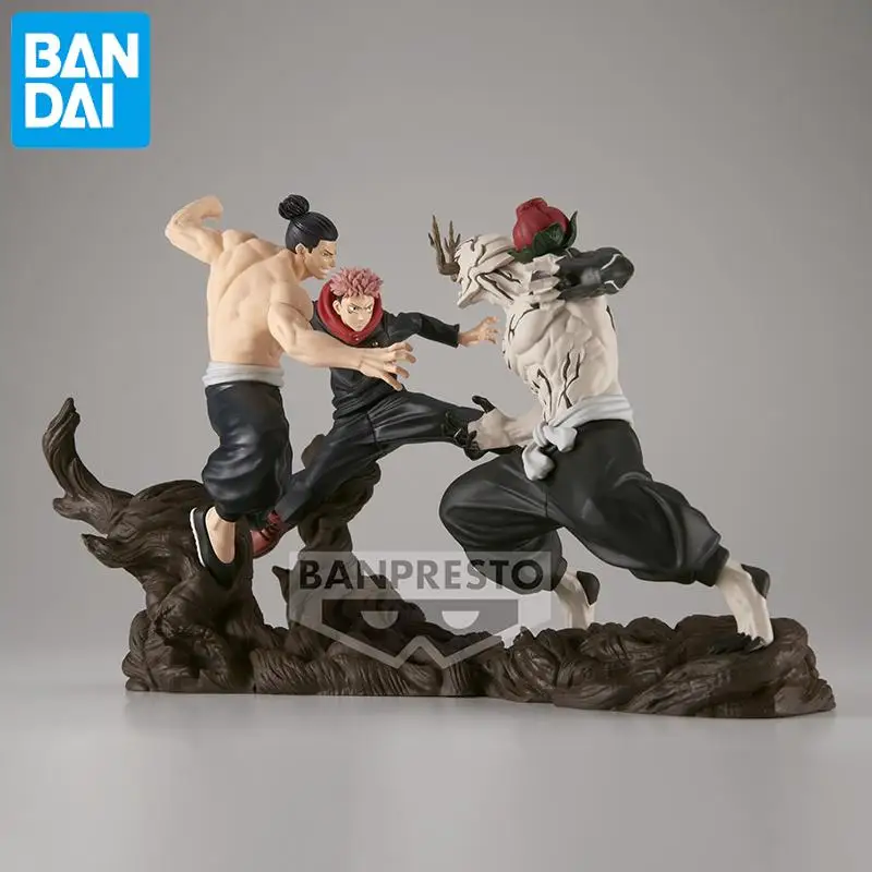 In Voorraad Originele Banpresto Jujutsu Kaisen Itadori Yuji Gojo Satoru Figuur Anime Echt Collectible Boxed Model Poppen Ornament