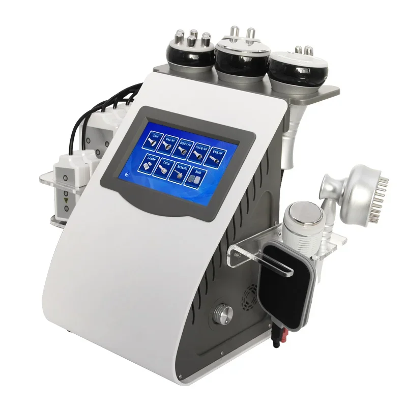 KIM 8 40k Cavitation Ultrasonic RF EMS Ice Hammer Weight Loss Massage Body Shaping Skin Care Firming Lifting Salon Beauty