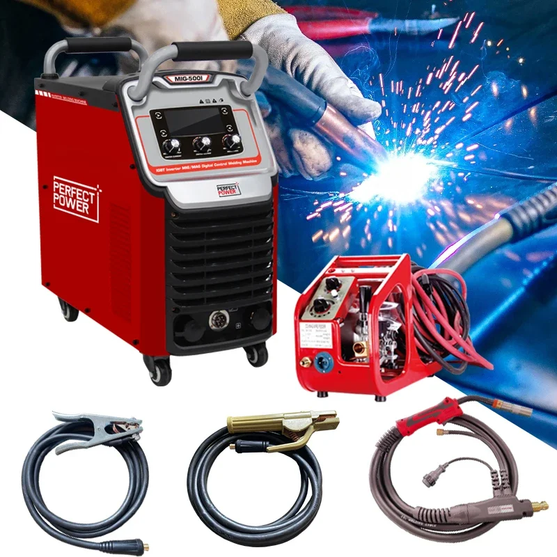 

mig welding machine 500 amp mig mag tig welder maquina para soldar co2 welding machine