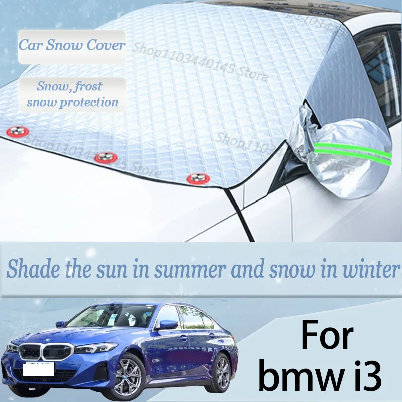 

For bmw i3 car Snow Windscreen, Snow, Frost, Dust and UV Visor, Winter car clothing, thick magnetic