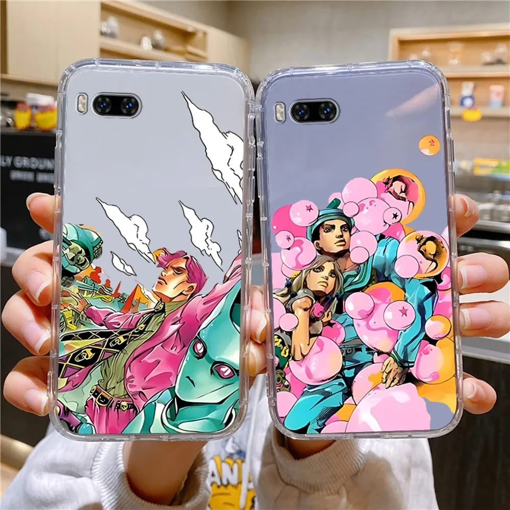 JoJos Bizarre Adventure Hot Amine Clear Phone Case For Huawei Mate P10 P20 P30 P40 P50 Smart Z Honor 50 60 70 Pro Lite Transpare