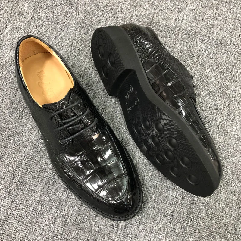 Chaussures formelles décontractées en cuir véritable pour hommes, baskets d'affaires polyvalentes simples, chaussures provoqué confortables, haute qualité, nouvelle tendance de la mode