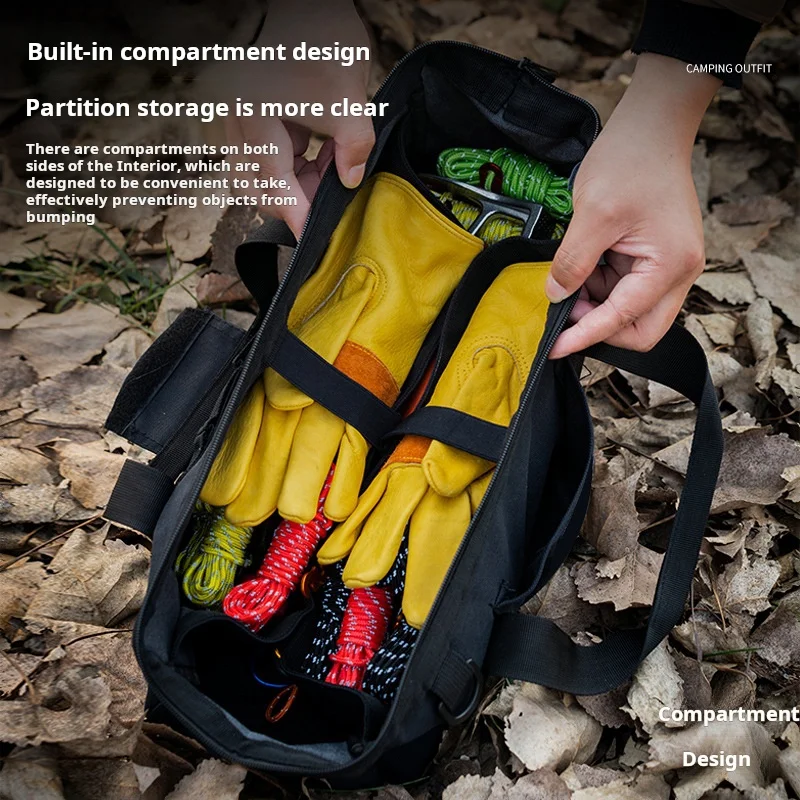 Camping Forging Pack Bag Forged Pack Multi Tool Storage Pouch Bag Camping Supplies