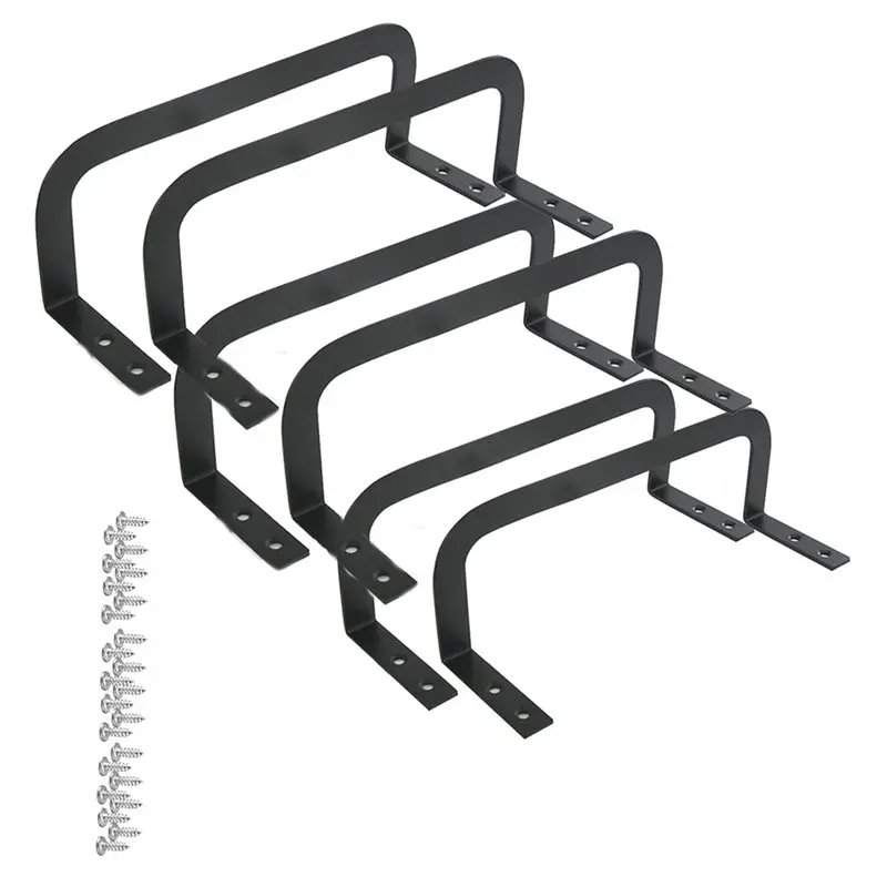 

[A38F!NEW!】 Non-Slip 6Pcs Mattress Slide Stopper Metal Retainer Bar For RV/Wooden Bedstead Gripper To Prevent Mattress From Slid