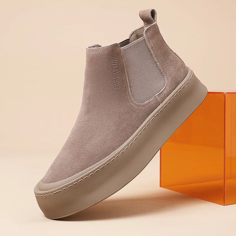 

Men's new versatile suede autumn/winter Chelsea boots 251020