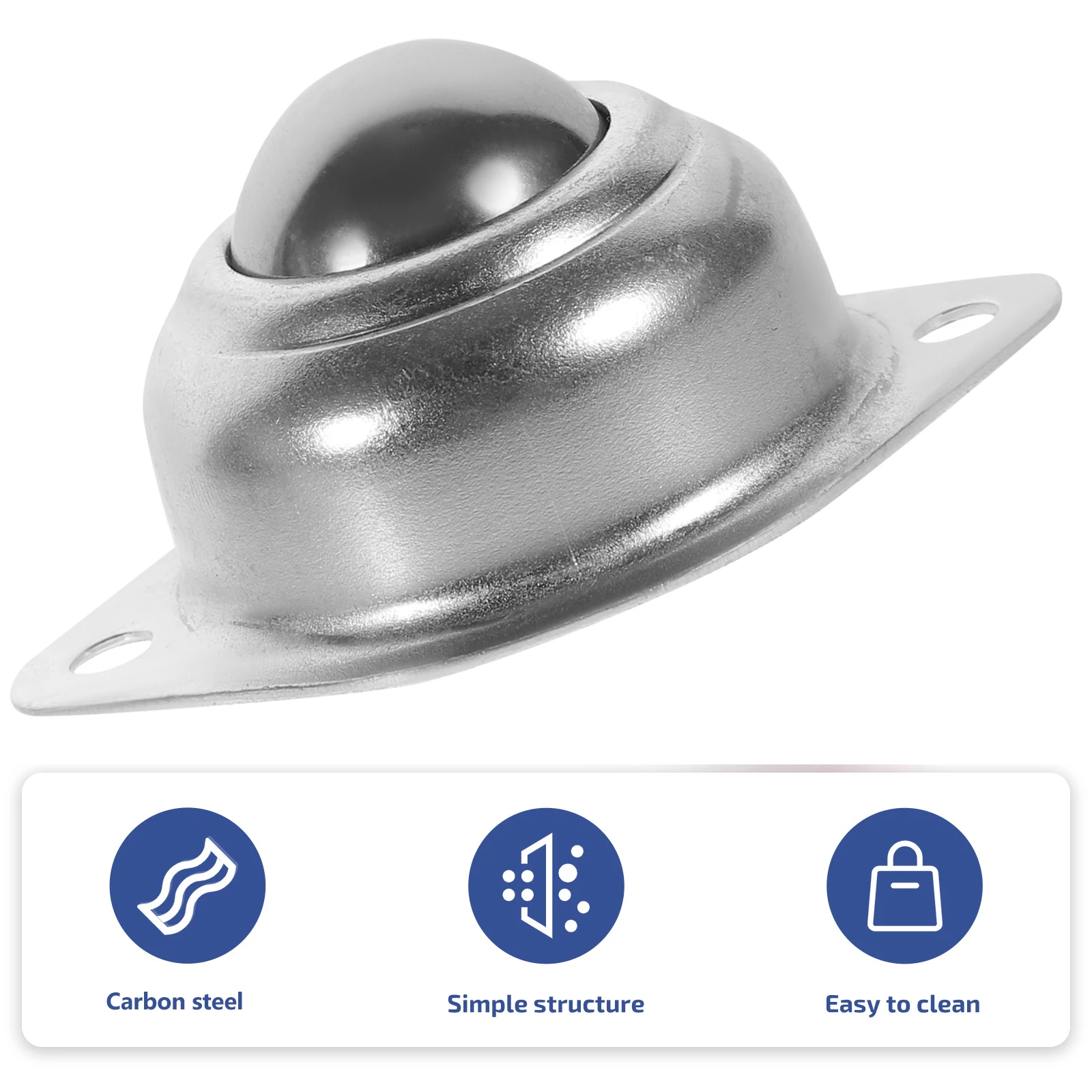 

6pcs Ball Bearing Wheel Small Appliance Wheels Diamond Projects Roller Transfer Bearings Furniture Caster Rotatable Smooth Low