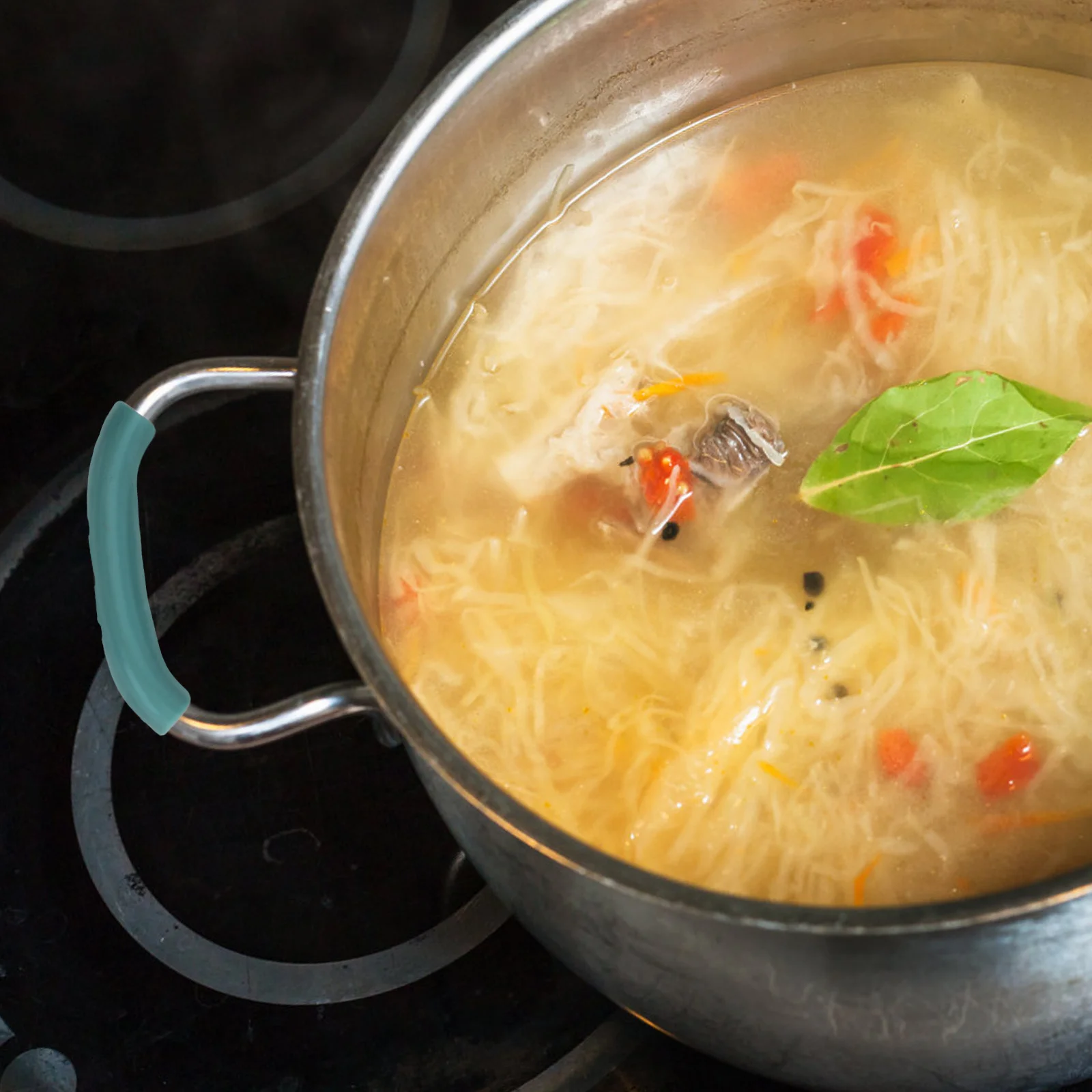 

24Pcs Pot Handle Covers Silicone Heat-Resistant Anti-Scalding Non-Slip Frying Pan Handle Protectors Convenient Kitchen Sleeve