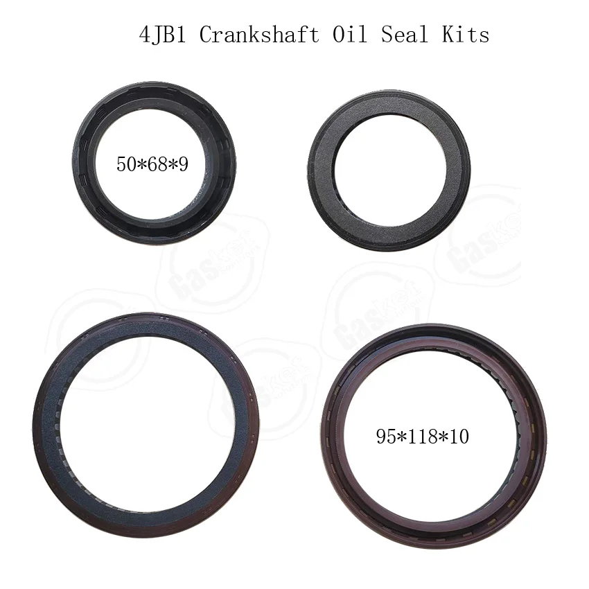 3KB1 3KC1 3LE1 4LD1 4LE2 4JB1T 4JE1 4FA1 4FE1 4JB1 Crankshaft Front & Rear Oil Seal  Kits For isuzu Engine Parts AH8846G AH2847Y