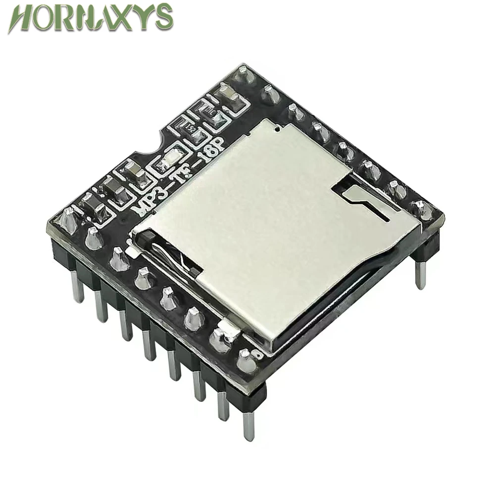 1-10pcs DFPlayer Mini MP3 Player Module V3.0 16P TF Card U Disk DF Player Audio Voice Module Board