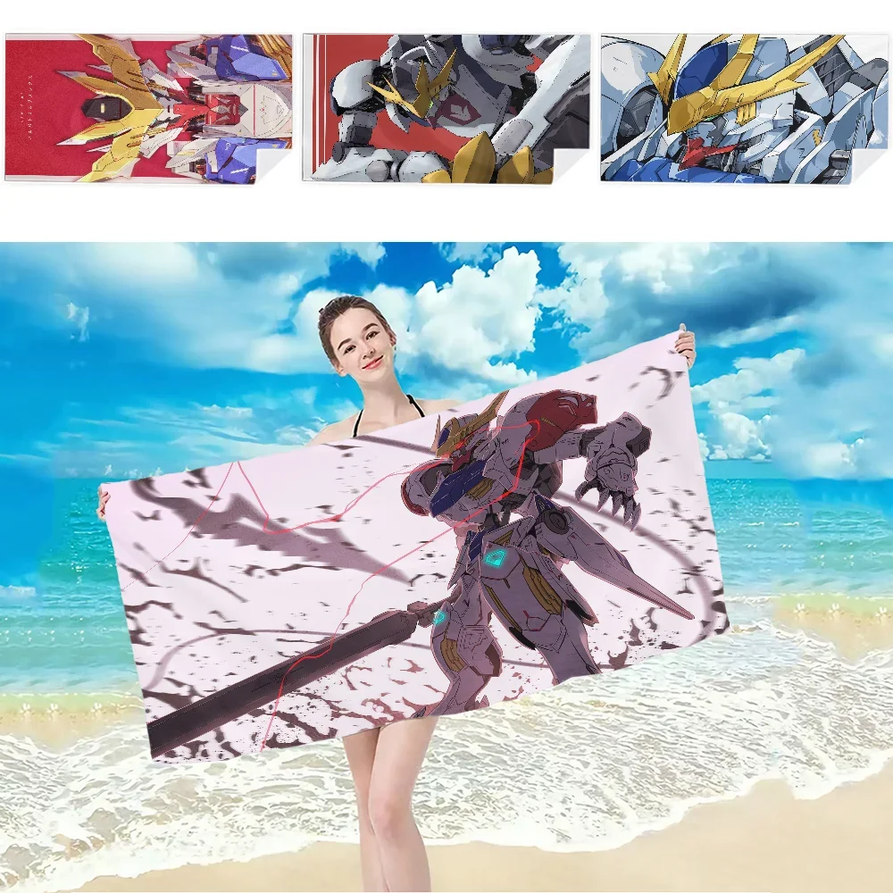 

G-Gundam Barbatos Anime Cover Towel Towel Absorbent Quick dry Soft Yoga Swimming Resort Mountain Climbing Towel
