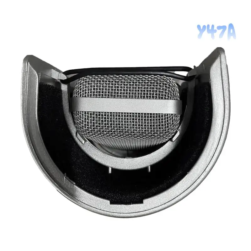 Layar Ledakan Mikrofon Kondensor Pelindung Penutup Kaca Depan Berbentuk U Ideal untuk Streaming & Recaman-Y47A