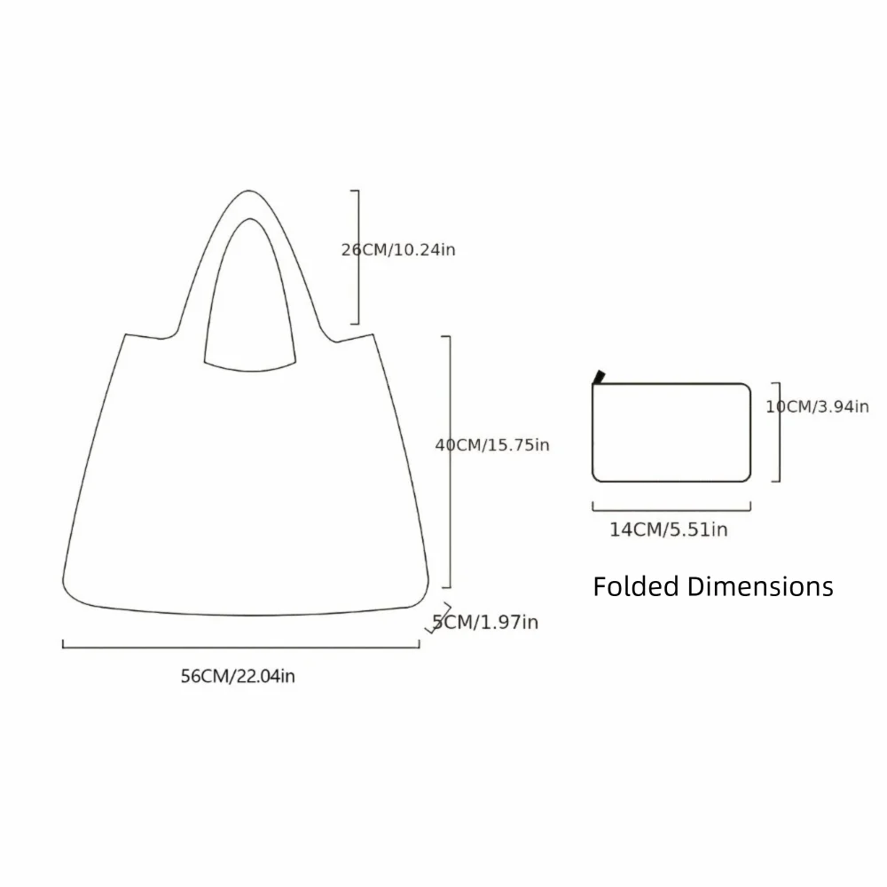 Oil Painting Print Folding Shopping Bag Large Capacity Portable Design Grocery Bag Positioning Design Foldable Feature Tote Bag view 6