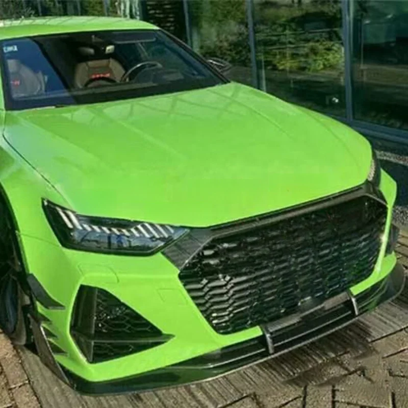 Hochwertiger Prepreg Trockener Kohlefaser Frontspoiler für Audi RS7 C8 4-Türer 2019-2021