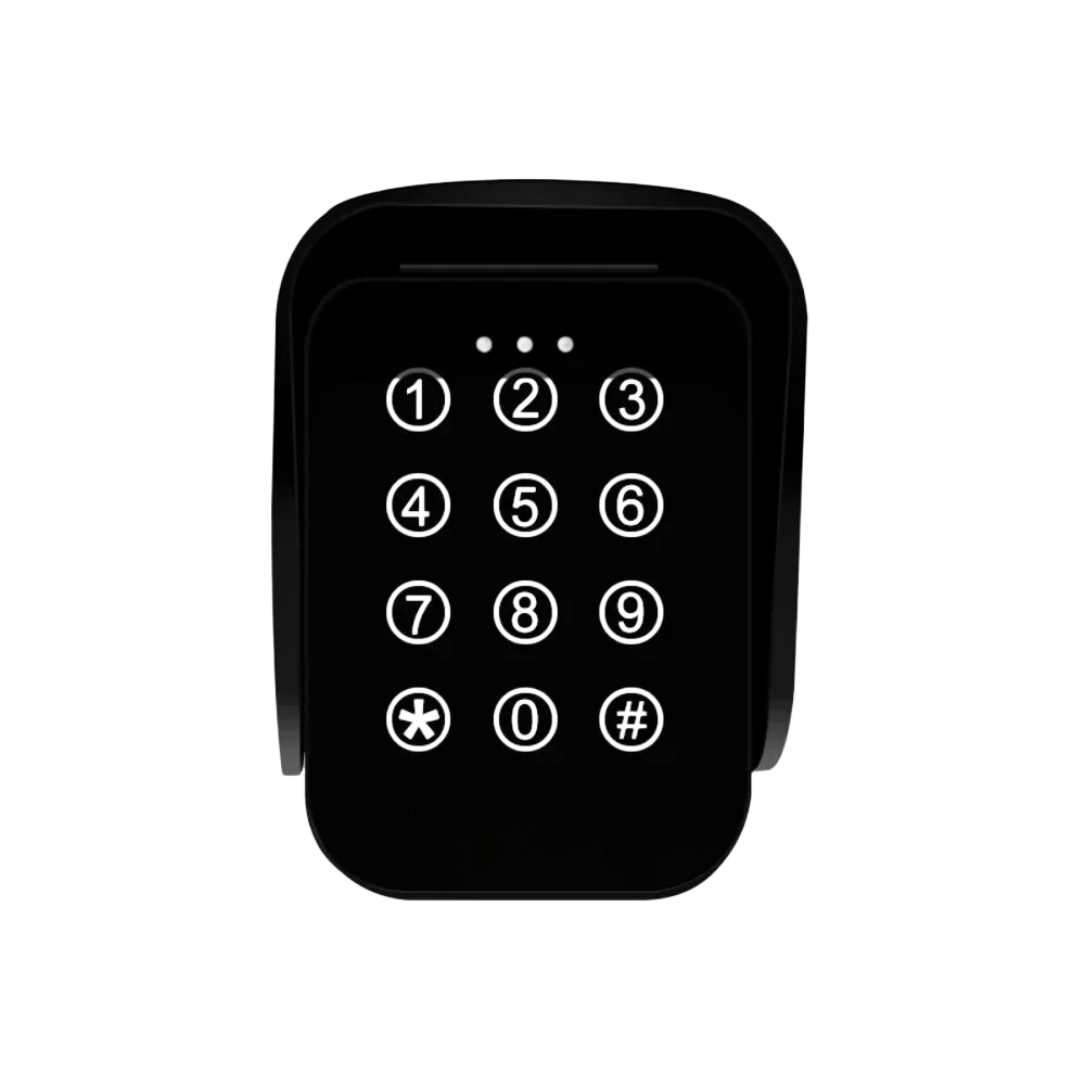 Fechadura universal de porta com teclado numérico sem fio, 433mhz, à prova d'água, para controle automático de abridor de portão deslizante