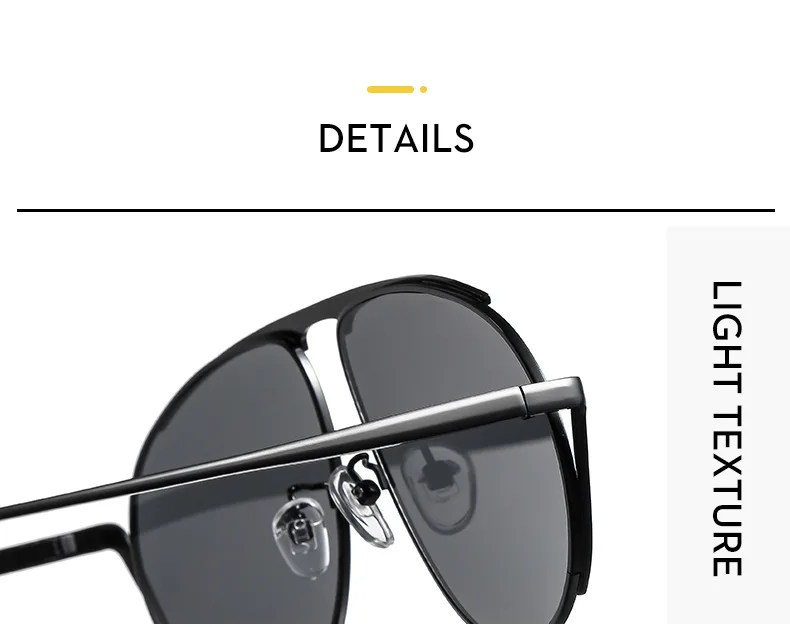Luxuriöse runde Sonnenbrille, Anti-UV400, modische Brille für Strandreisen – Unisex-Designer-Sonnenbrille – Detail 9